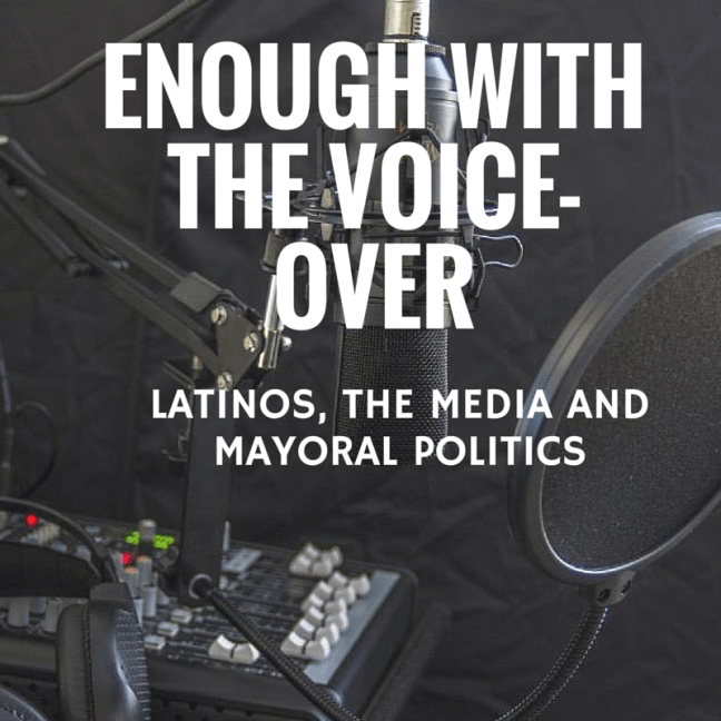 Enough with the voice over